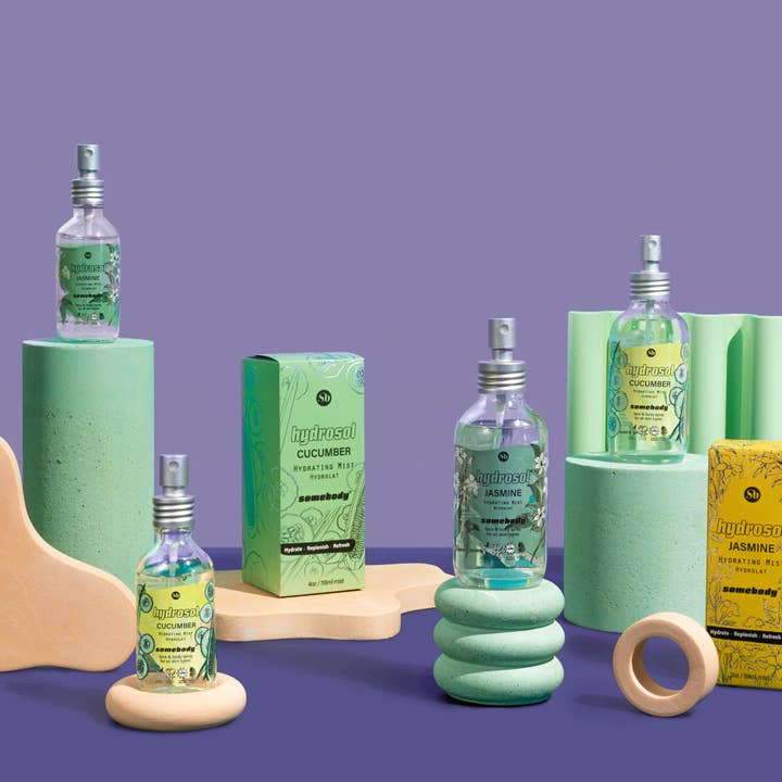Somebody - Wholesale Face & Body Mist/Water - Cucumber Hydrosols (face & body)