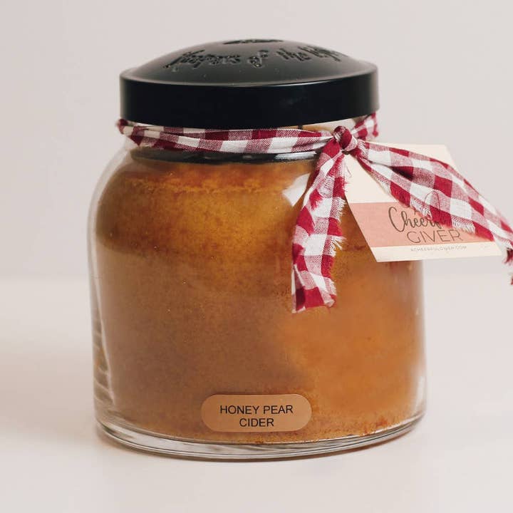 KOTL Papa Candle (34 oz.) — Honey Pear Cider voor wholesale door Cheerful Candle