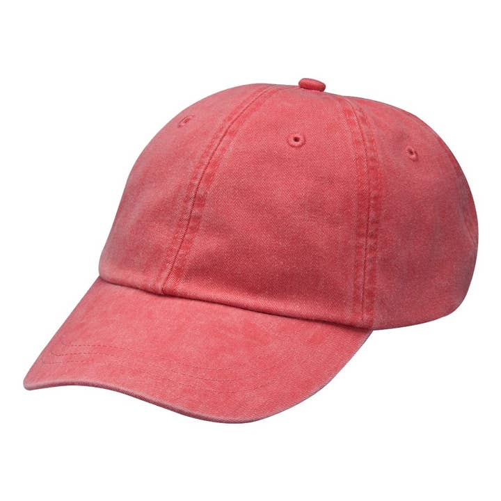 Gracie Designs - Wholesale Baseball Cap - Unisex - Custom Pigment Dyed Dad Cap – Chainstitch Text Hat8