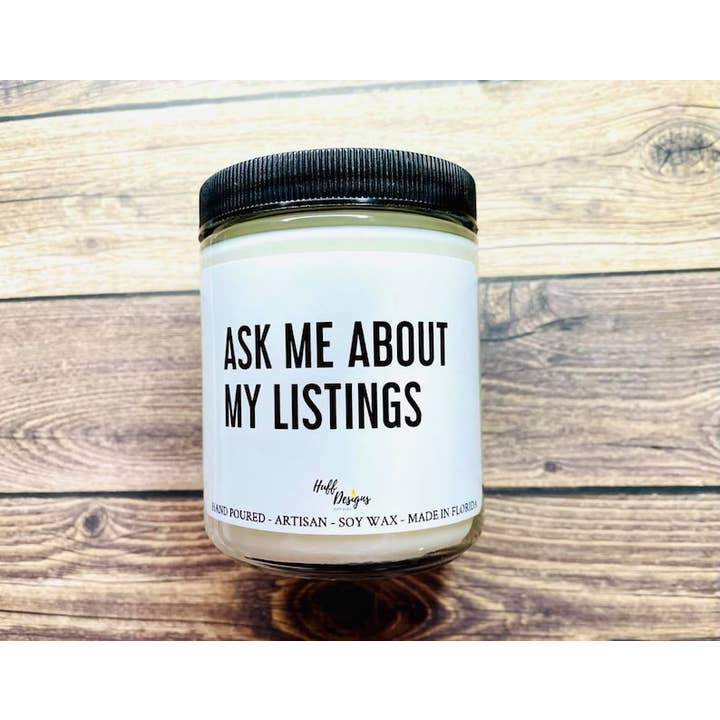 Real Estate License Gift, Real Estate Agent Gift for wholesale by Huff Designs Candle Co