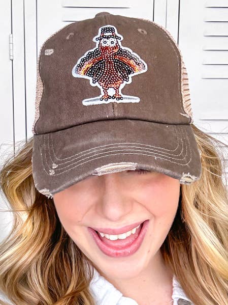 Turkey Sparkle Sequin Vintage Hat and other Purchase Wholesale sequin turkey. Free Returns & Net 60 Terms on Faire trending on Faire.