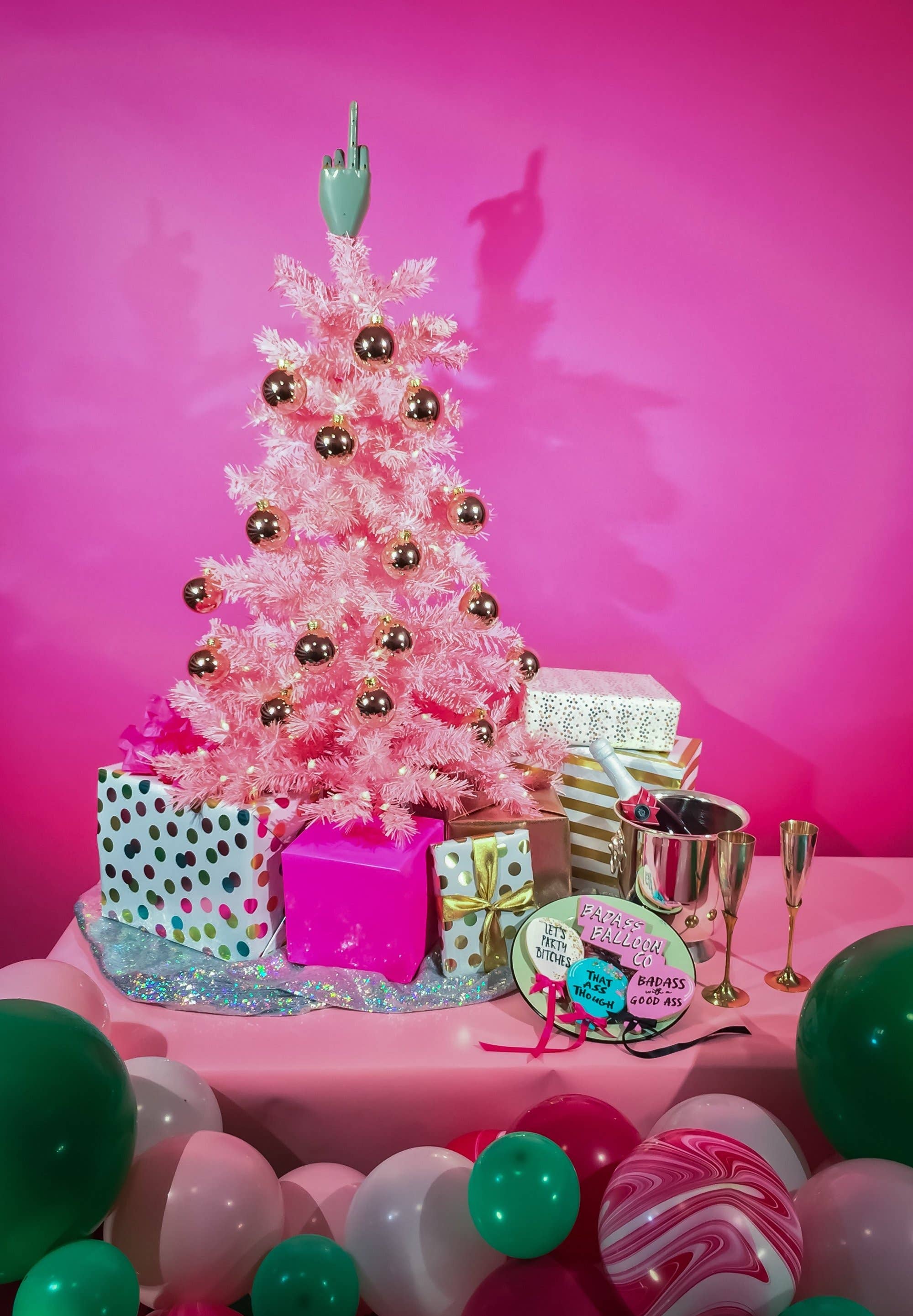 Badass Balloon Co. – wholesale Bunting/Krans – Candyland jul badass ballong Garland1