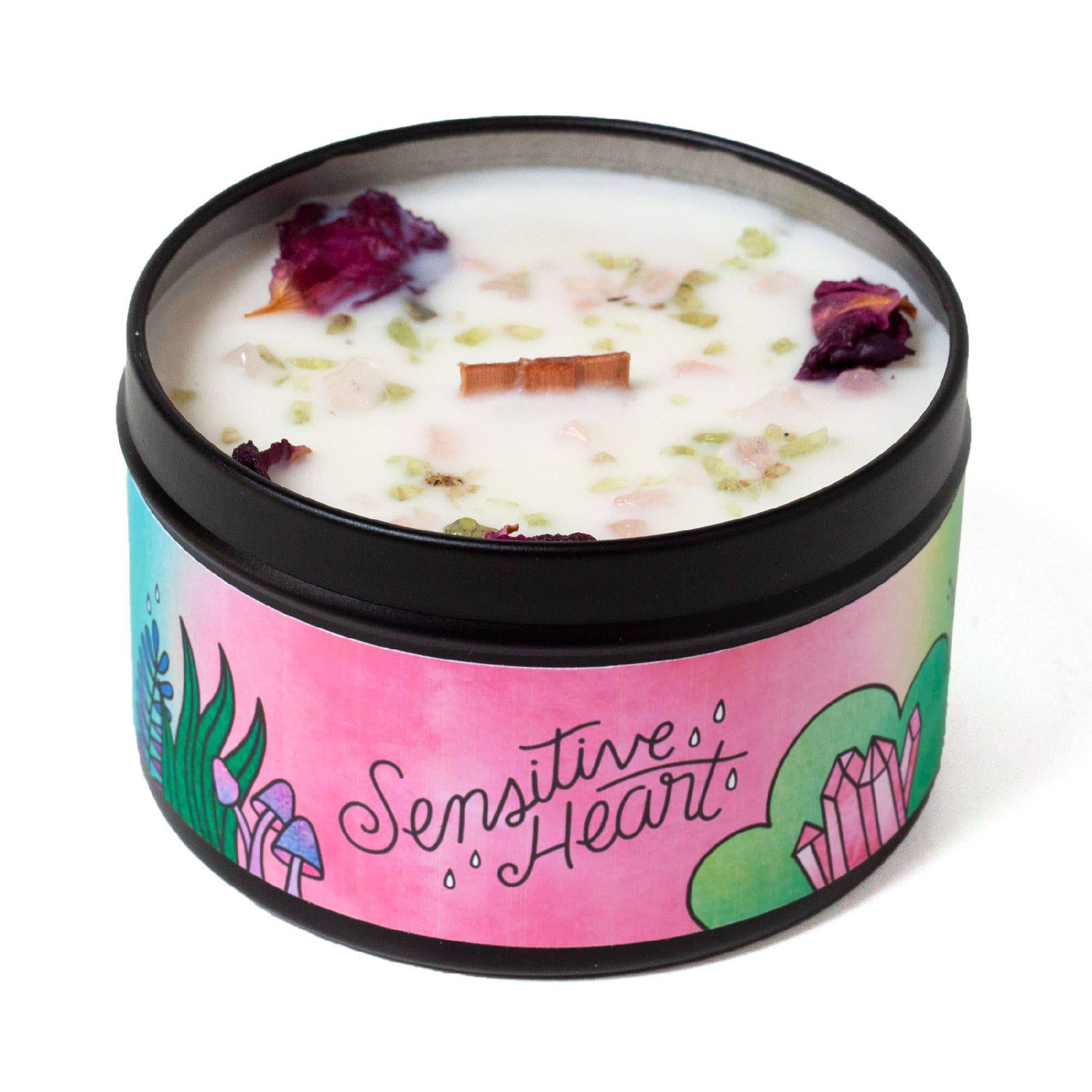 Rachel Beyer - Wholesale Travel Candles - Sensitive Heart Aromatherapy Candle - Floral & Citrus12