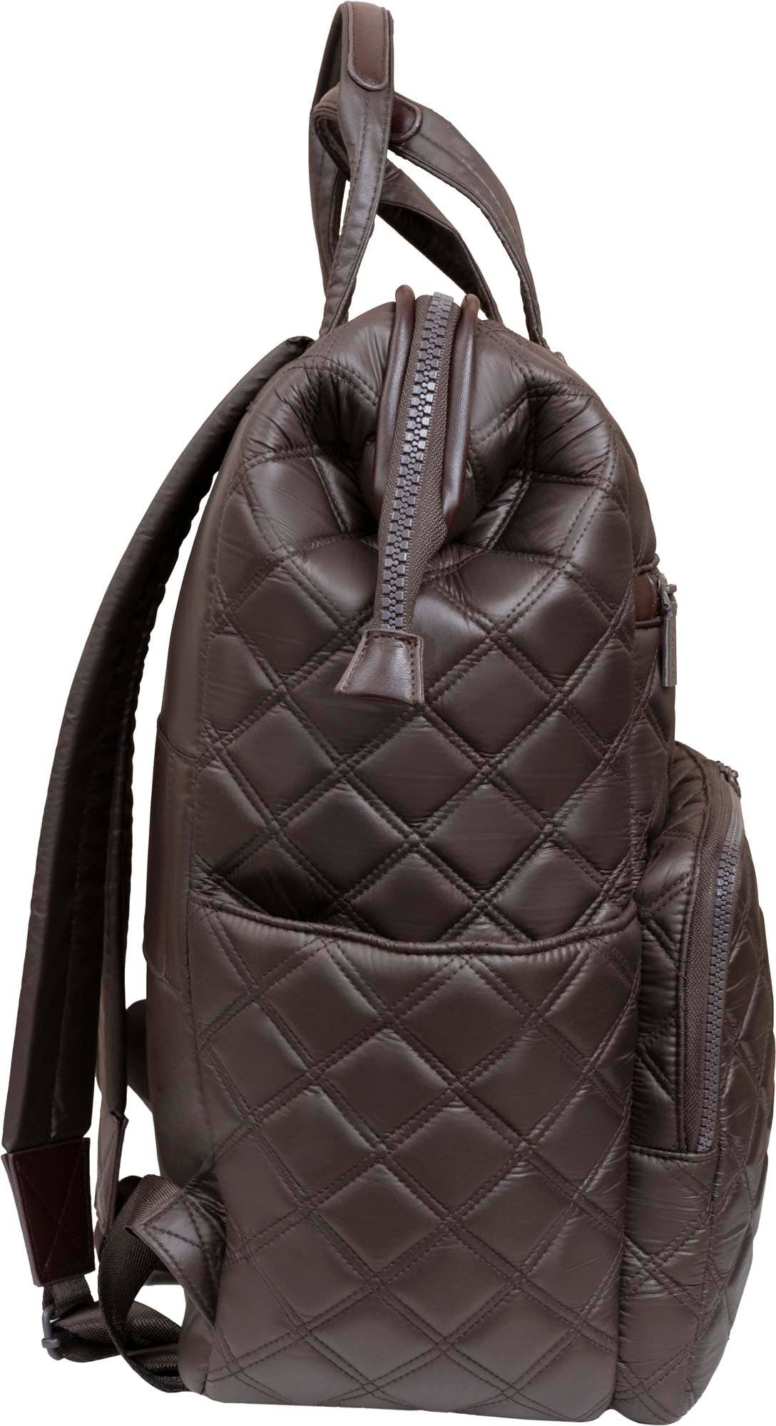 Magid - Wholesale Backpack - Women's - Joan & David Diamond Quilted Puffer Nylon Square Laptop Backpack33