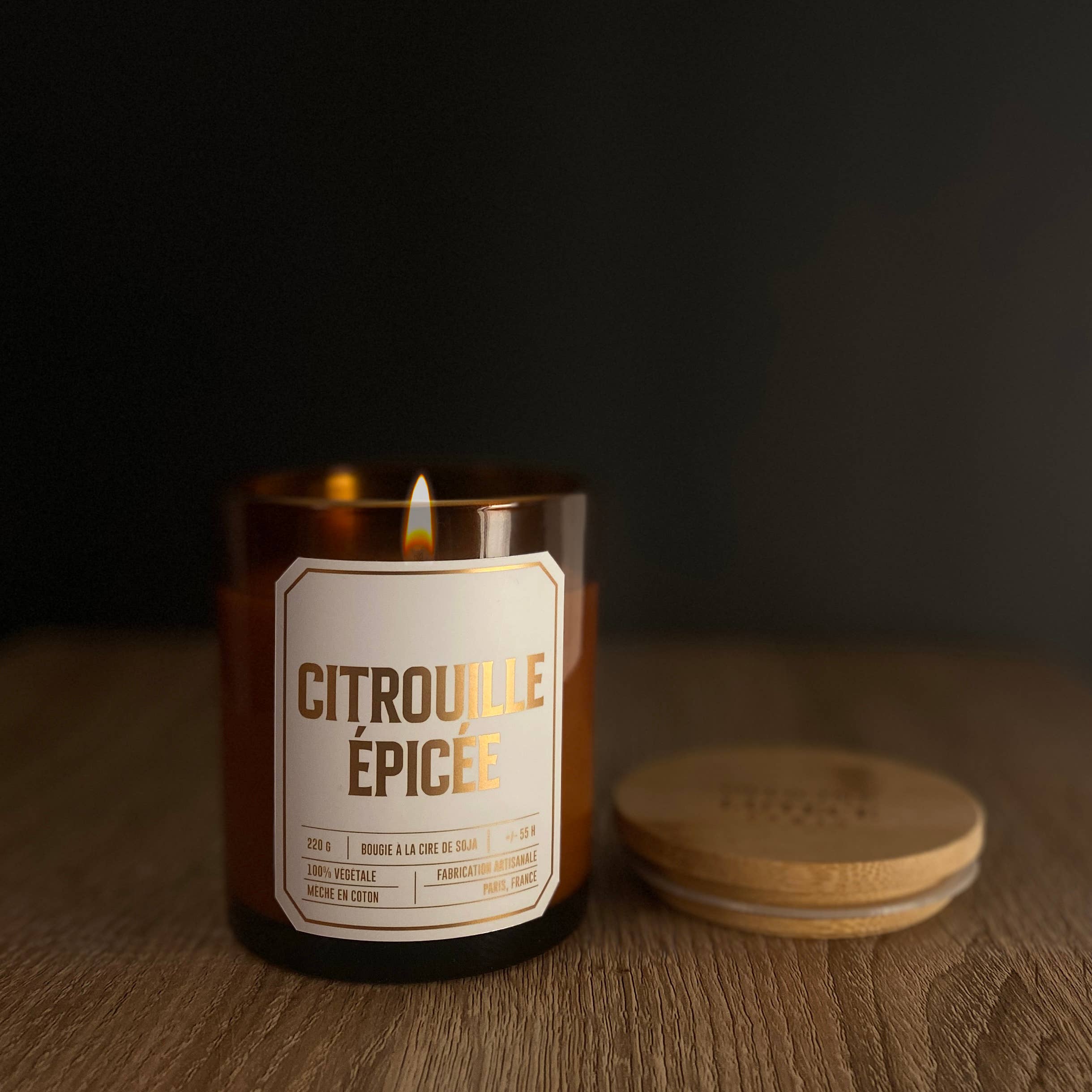 Officine Lutèce - Wholesale Jar/Filled Candle - Spiced Pumpkin Scented Candle - 220g2