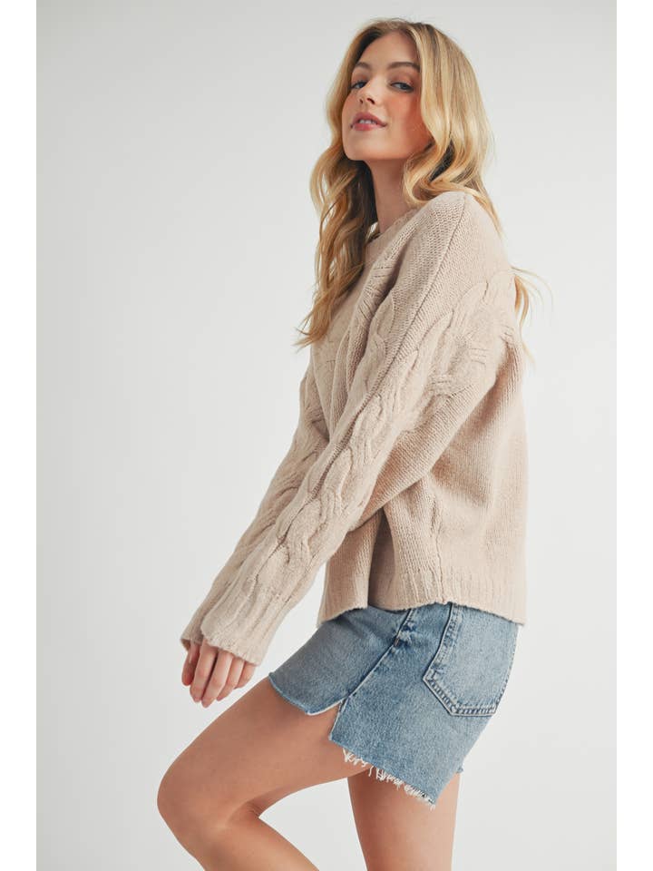 AEMI + CO - Wholesale Knit Sweater - Women's - 3205EK Elaine Sweater 2
