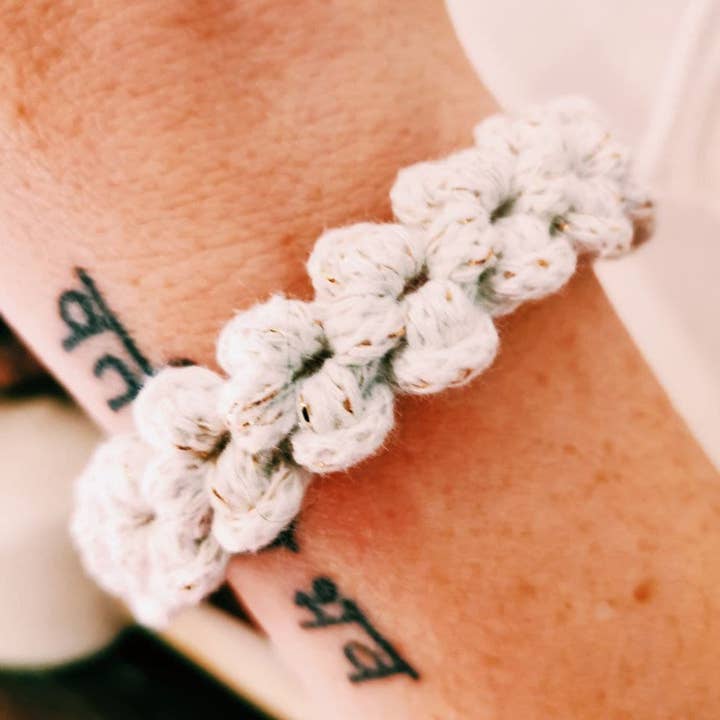 Pulseira Mcramè Maddalena por atacado de Follow the flow