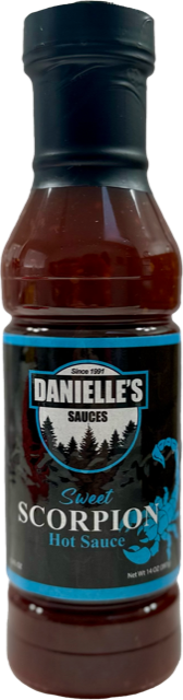 Danielle's Sauces - Wholesale Hot Sauce - Danielle's Sauces Sweet Scorpion Hot Sauce0