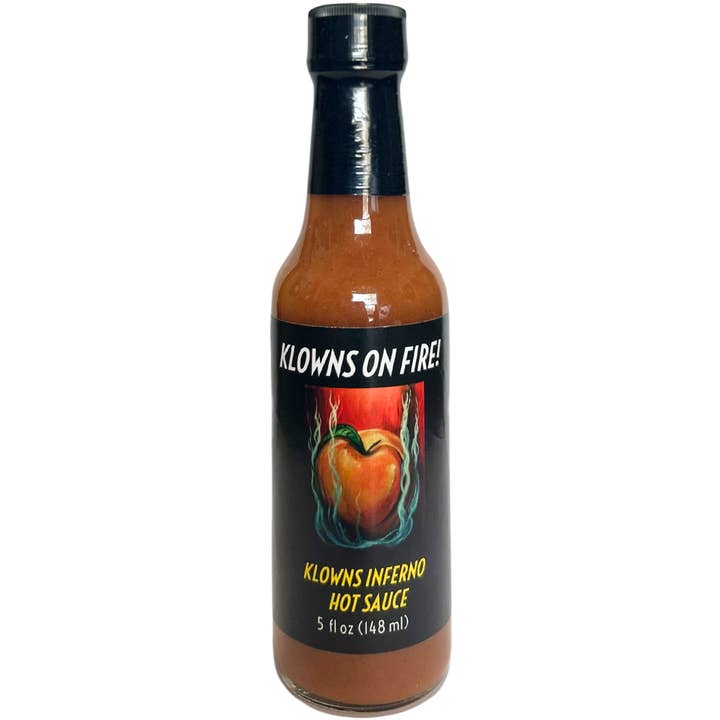 Klowns On Fire Gourmet Sauces - Wholesale Hot Sauce - Klowns Inferno Hot Sauce