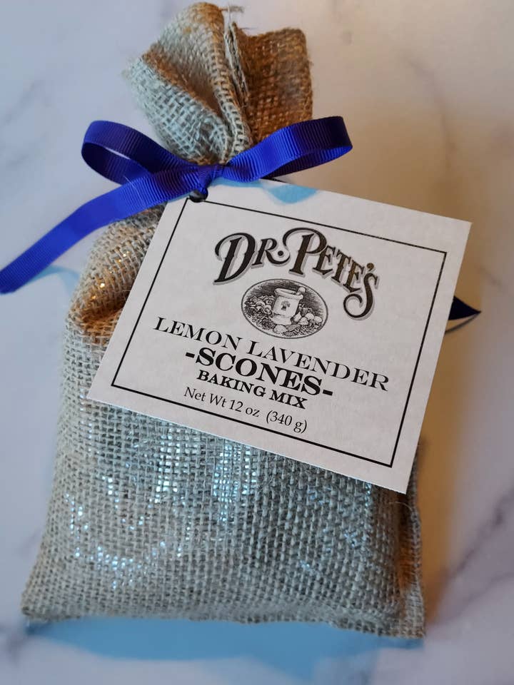 Lemon Lavender Scone Mix for wholesale by Dr. Pete's Foods