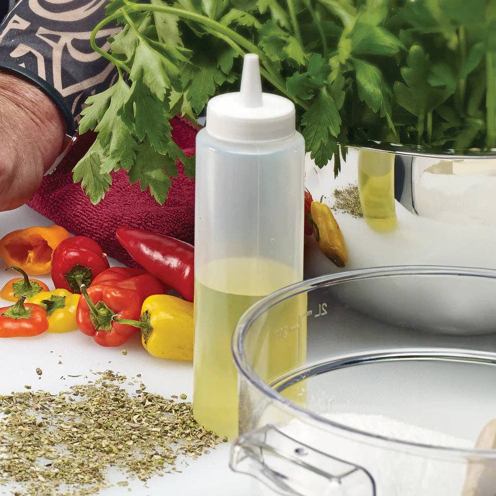 EcoQuality - Wholesale Food Storage Container - PSB-08C to PSB-24Y 8–24oz 6/pk, 3 Colors Squeeze Bottles9