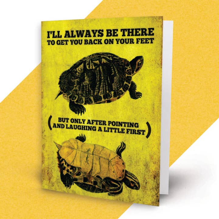 Tarjeta Tortuga para venta al por mayor de Middle Child Made