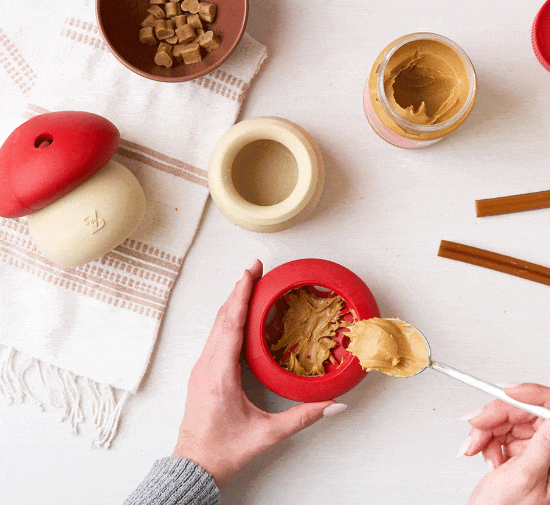 ZippyPaws - Wholesale Pet Toy - Dog - SmartyPaws Tumbler - Mushroom - Interactive dog toy6