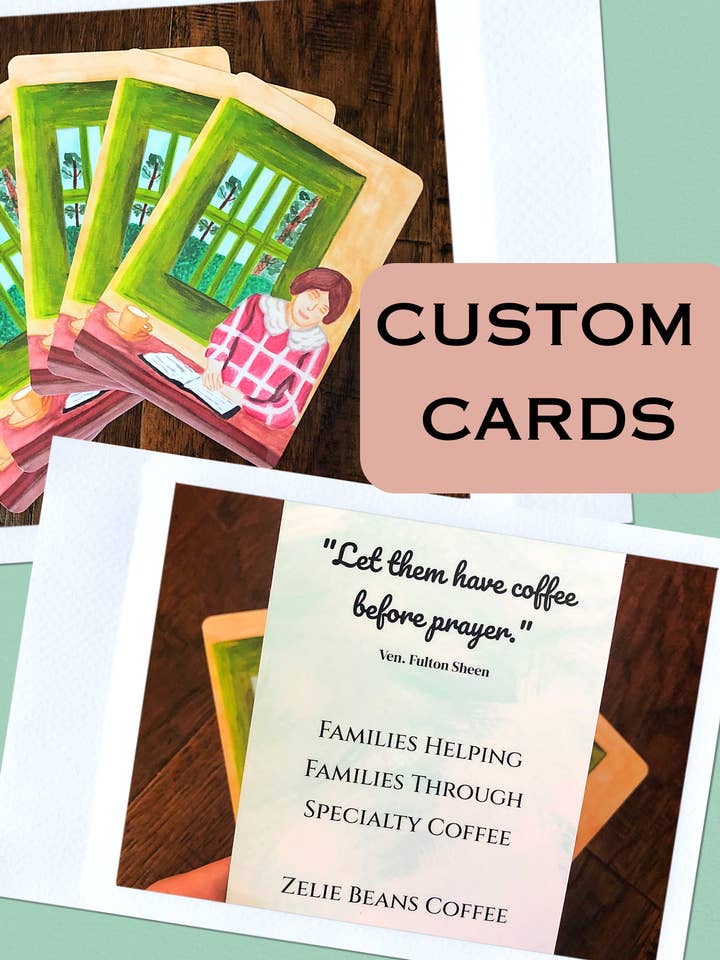 Carte de prière personnalisée - achat en gros pour la vente par Zelie Crafts