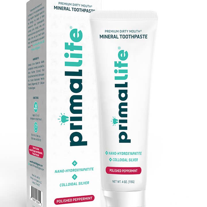 Primal Life Organics - Wholesale Toothpaste - Premium Dirty Mouth Mineral Toothpaste
