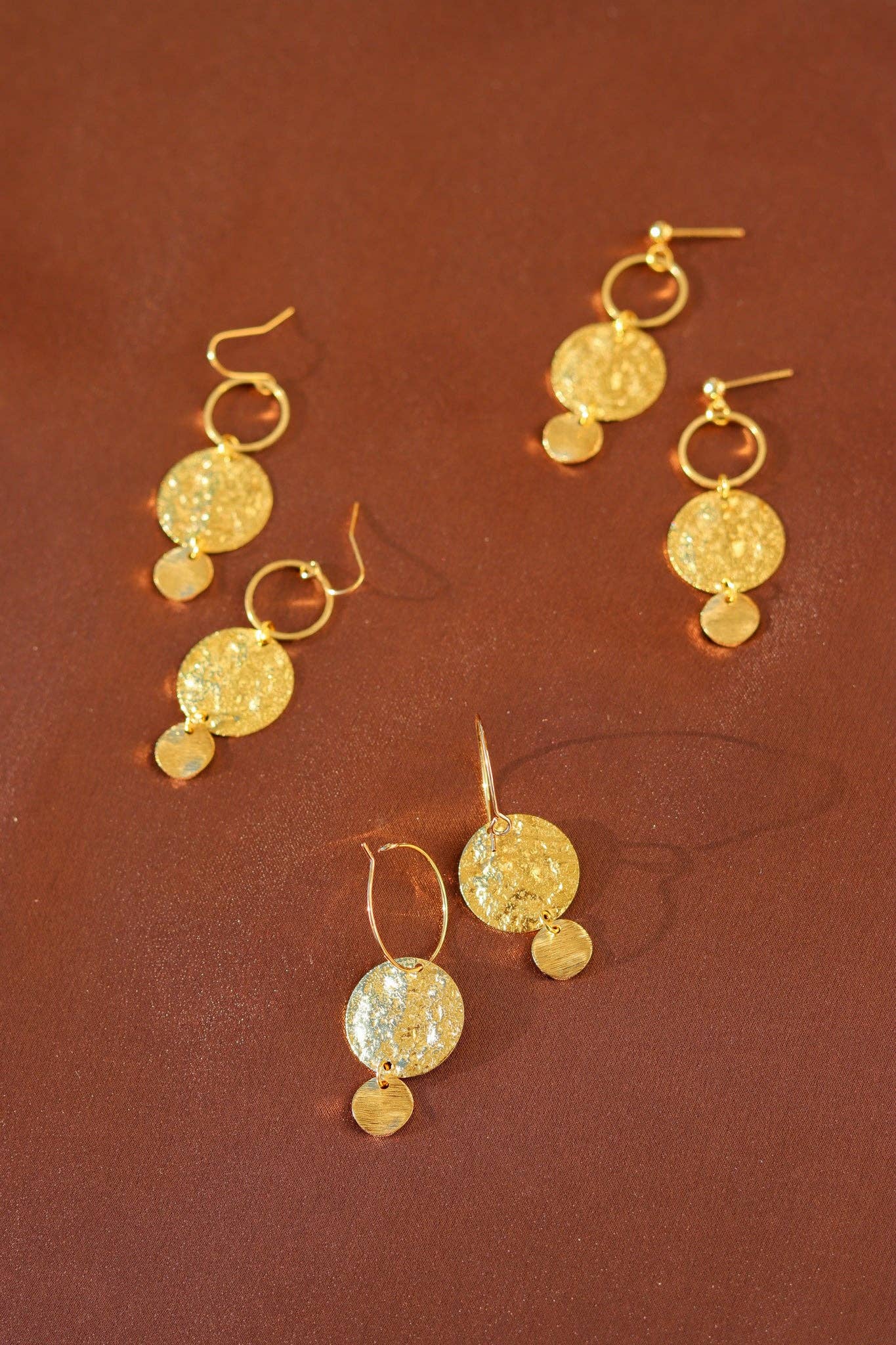 Studio Choo11 – Brincos de argola por atacado – BRINCO Z-LATÃO 074