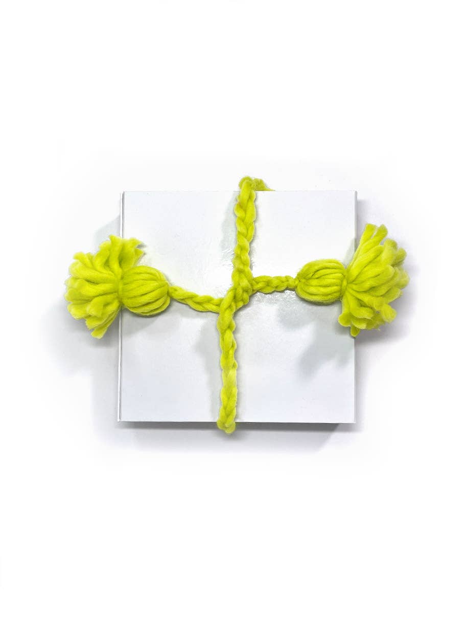 The Paper Curator - Wholesale Ribbon - Gift Wrapping - Citron Gift Ribbon | Present Decoration | Tassels | Yarn 1