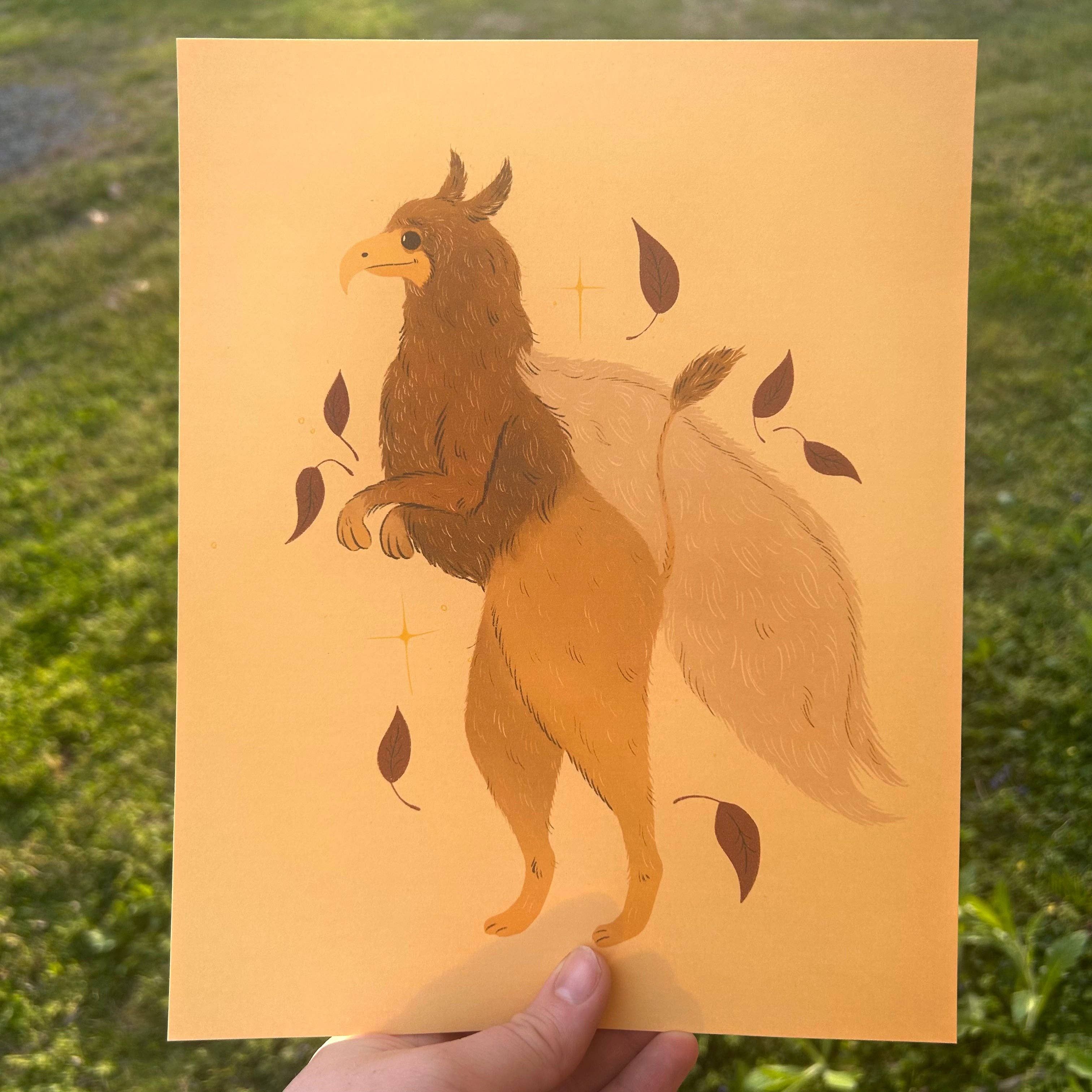 Glitter and Toadstools - Wholesale Art Print - Griffin Print0