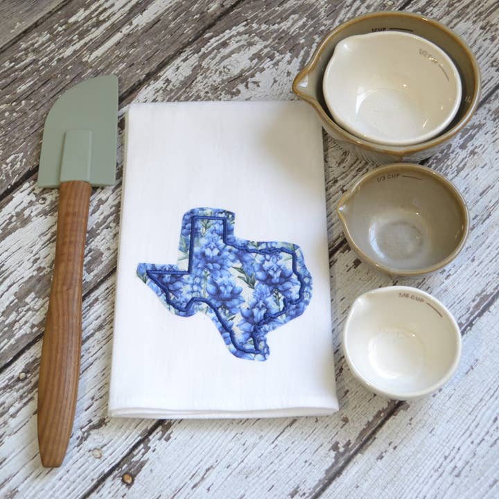 SewMuchMoreStore - Wholesale Tea Towel - TX - Blue Bonnet Collection23
