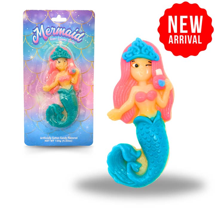 Giant Gummy Mermaid for wholesale by Dare Online LLC