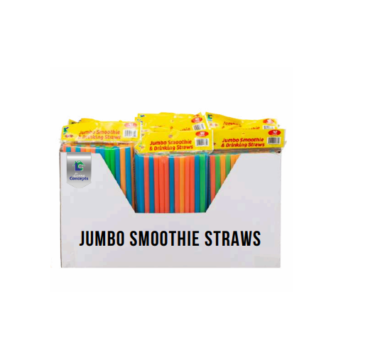 Living Concepts - Wholesale Drinking Straw - Straws Smoothie 40CT1