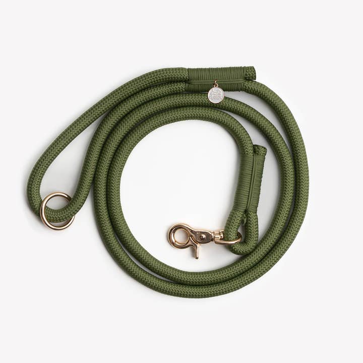 Furlou - Wholesale Pet Leash - Dog - 'Green' - Braided Rope Leash0