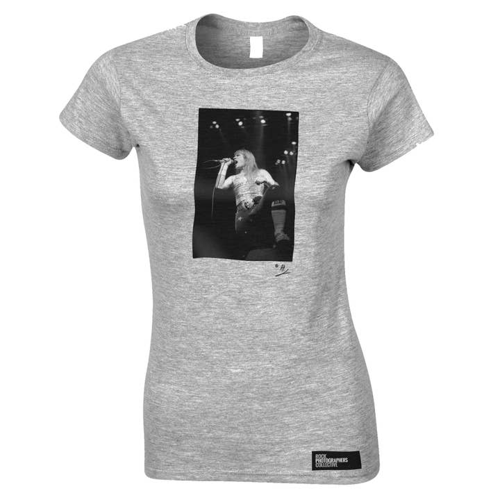 Rock Photographers Collective - Wholesale T-Shirt (Graphic) - Women's - Bruce Dickinson, Iron Maiden live AP Women's T-Shirt3