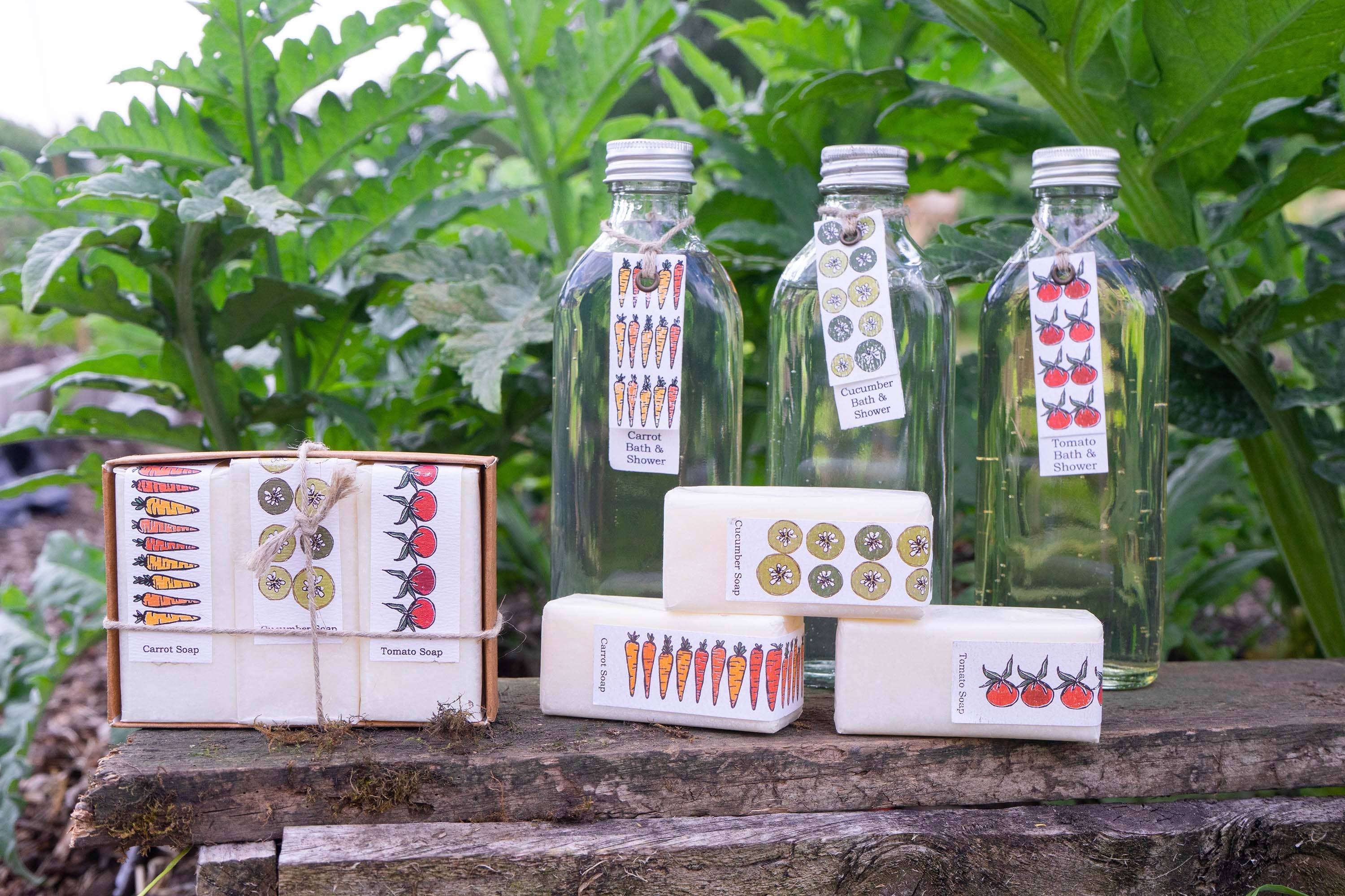 Sting in the Tail Ltd – wholesale Body wash/shower gel – Garden Harvest Bathing Gel Assorted1