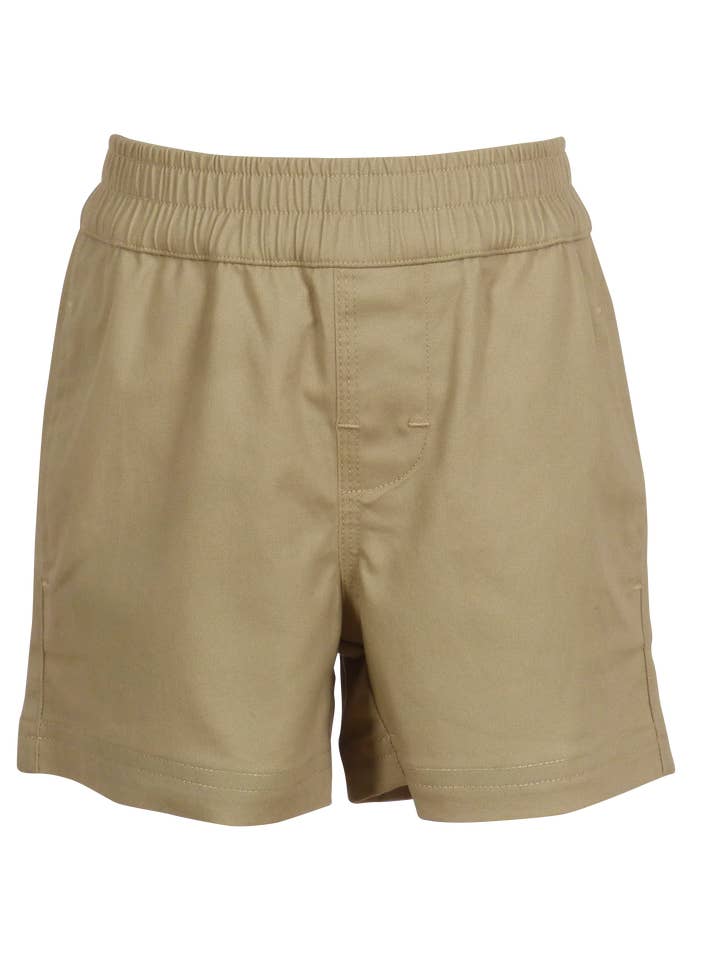The Yellow Lamb - Wholesale Shorts - Kids - Sebastian Pull On Short: Vintage Khaki0