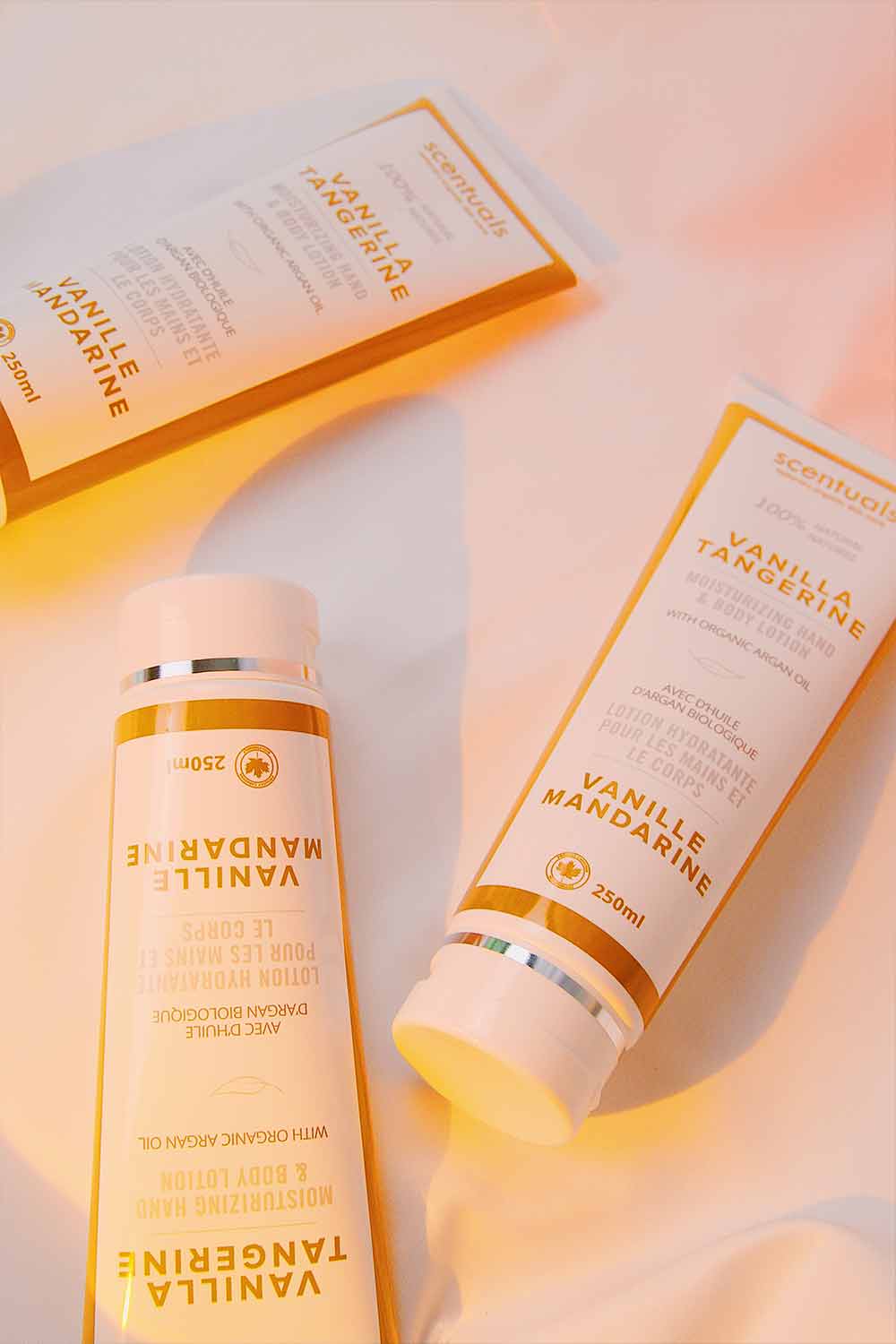 Scentuals Natural & Organic Skin Care - Wholesale Hand & body lotion - Vanilla Tangerine Hand & Body Lotion 100% Natural2