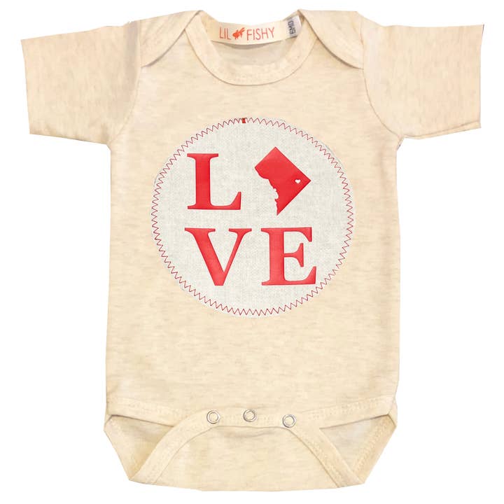 AMORE ONESIES/ DC per la vendita all'ingrosso da parte di Lil' Fishy