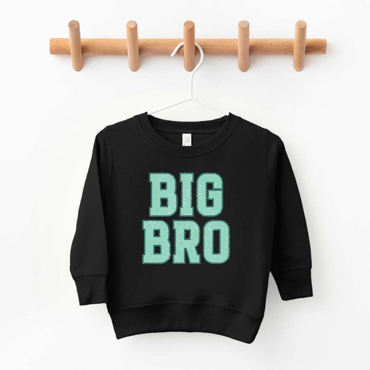 Big Bro Distressed | Småbarnströja för wholesale av The Juniper Shop Wholesale
