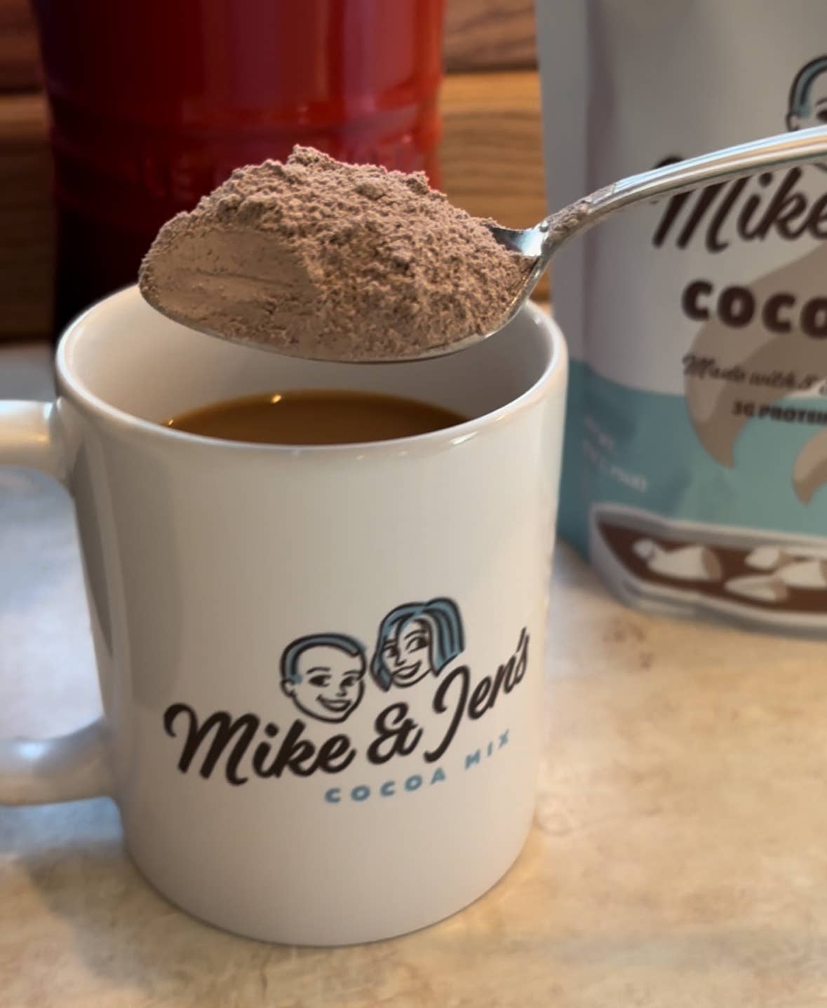 Mike and Jen's Hot Cocoa - Wholesale Hot Cocoa Mix/Kit - Mike and Jen's Gift Size Hot Cocoa (12 oz)7