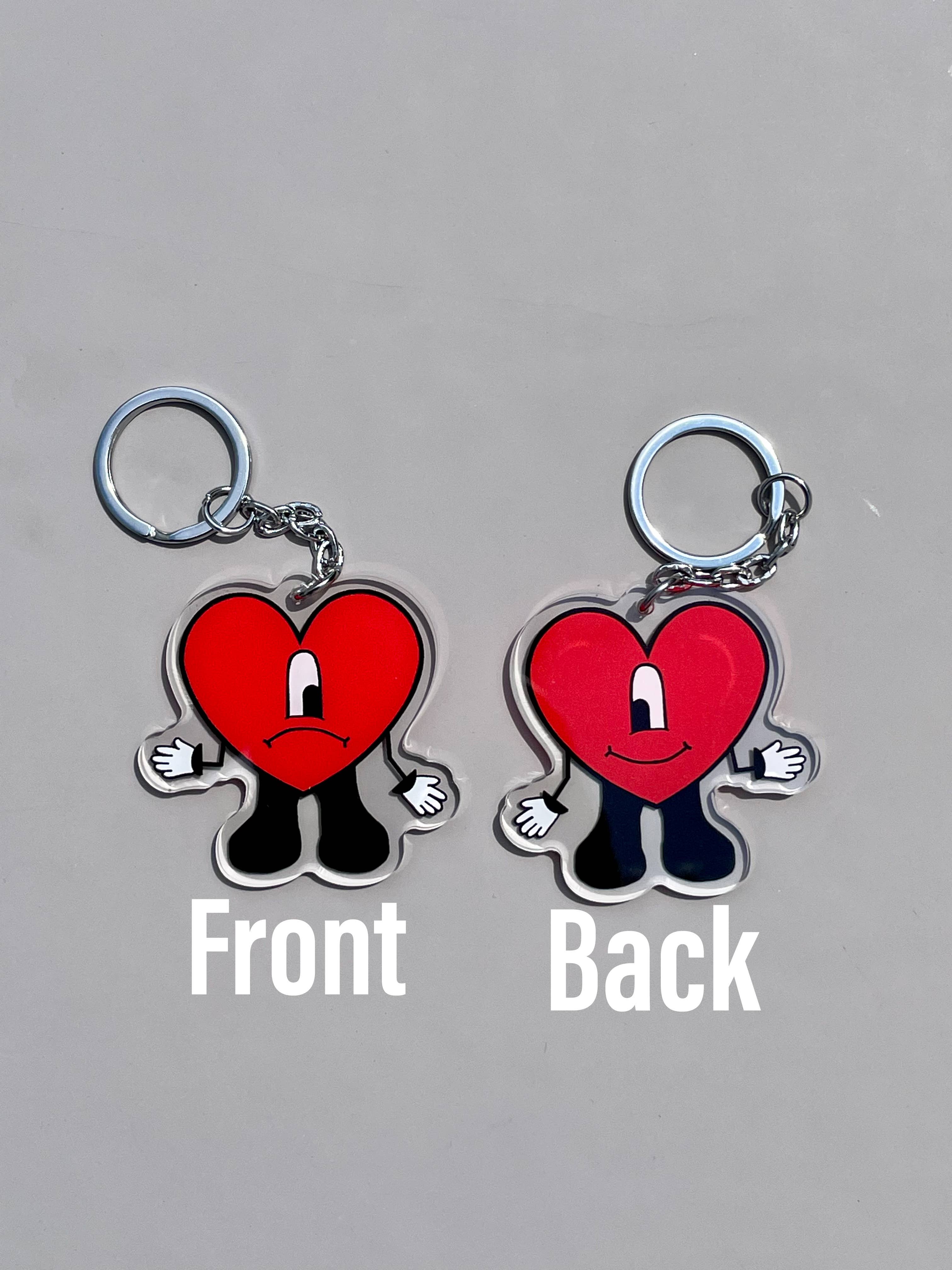 Con Huevos Mex - Wholesale Keychain - Unisex - Bad bunny Un Verano Sin Ti inspired double sided keychain