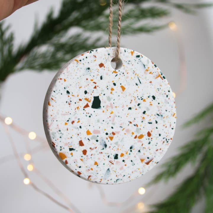 Christmas Round Decoration Set- AUTUMN for wholesale by Terrazzo Parazo