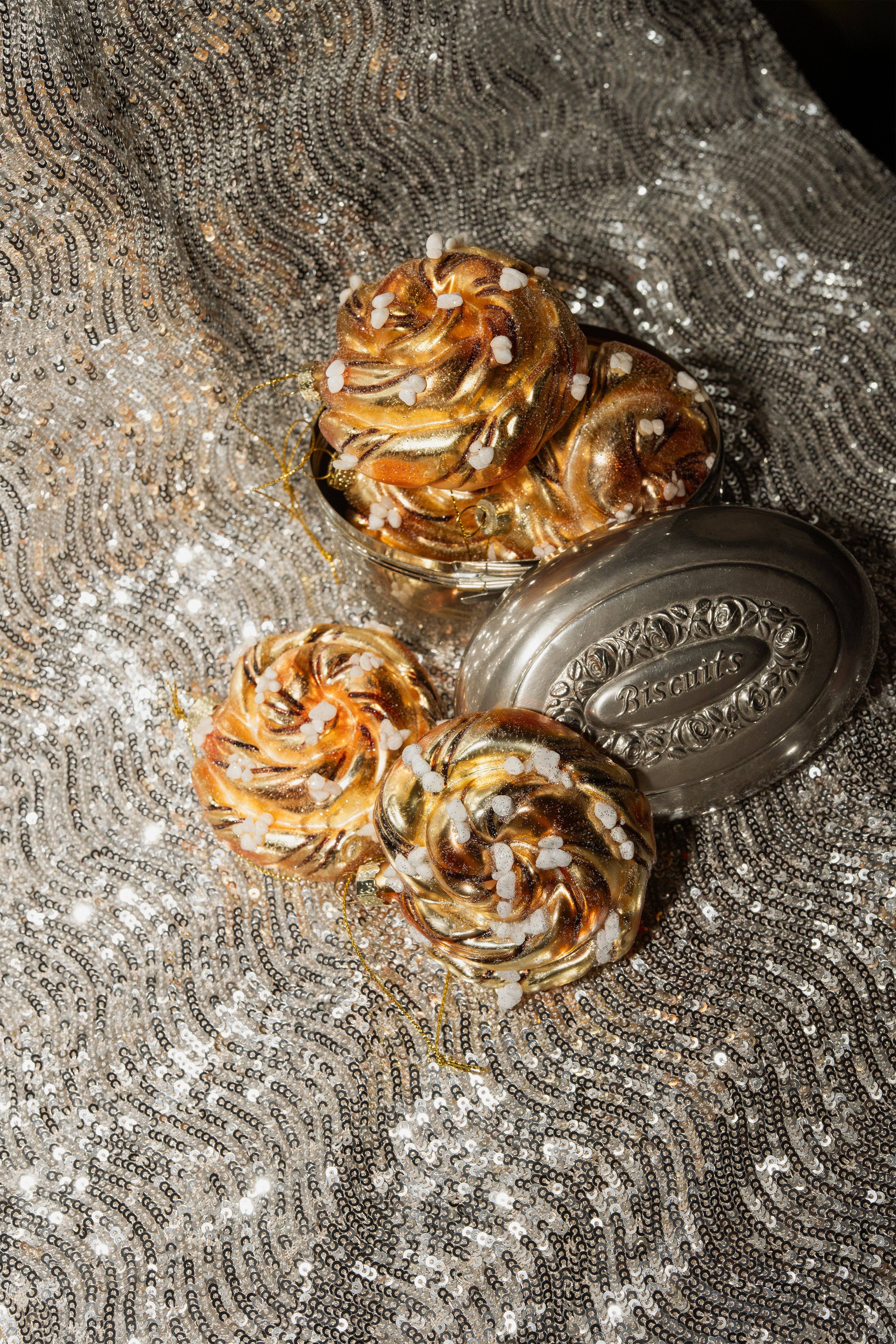 Yup in de boom - Vendita all'ingrosso Decorazione - Ornamento a forma di panino alla cannella7