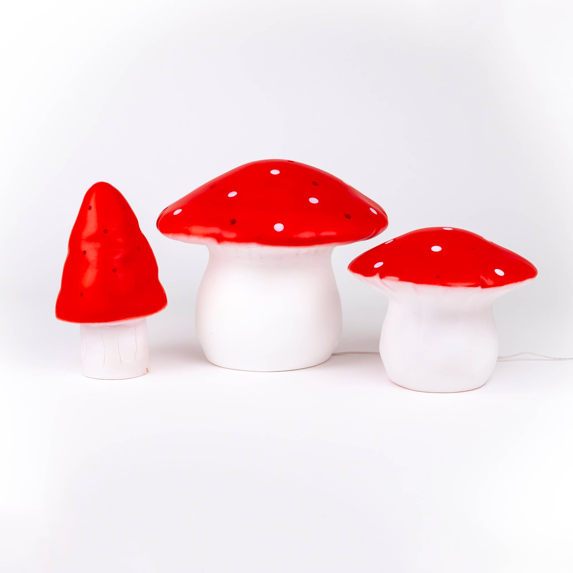 Egmont - Wholesale Figurine Lamp - Small Mushroom Red w/ Plug13