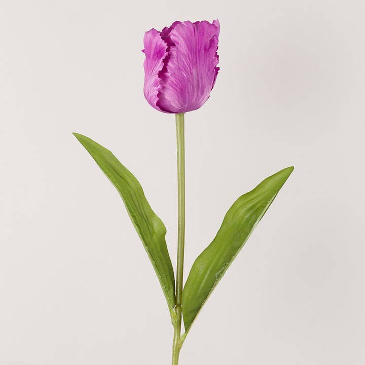 Factory Direct Craft - Vendita all'ingrosso Fiori finti - Steli di Tulipano Pappagallo Artificiale da 21" - Seleziona Colore