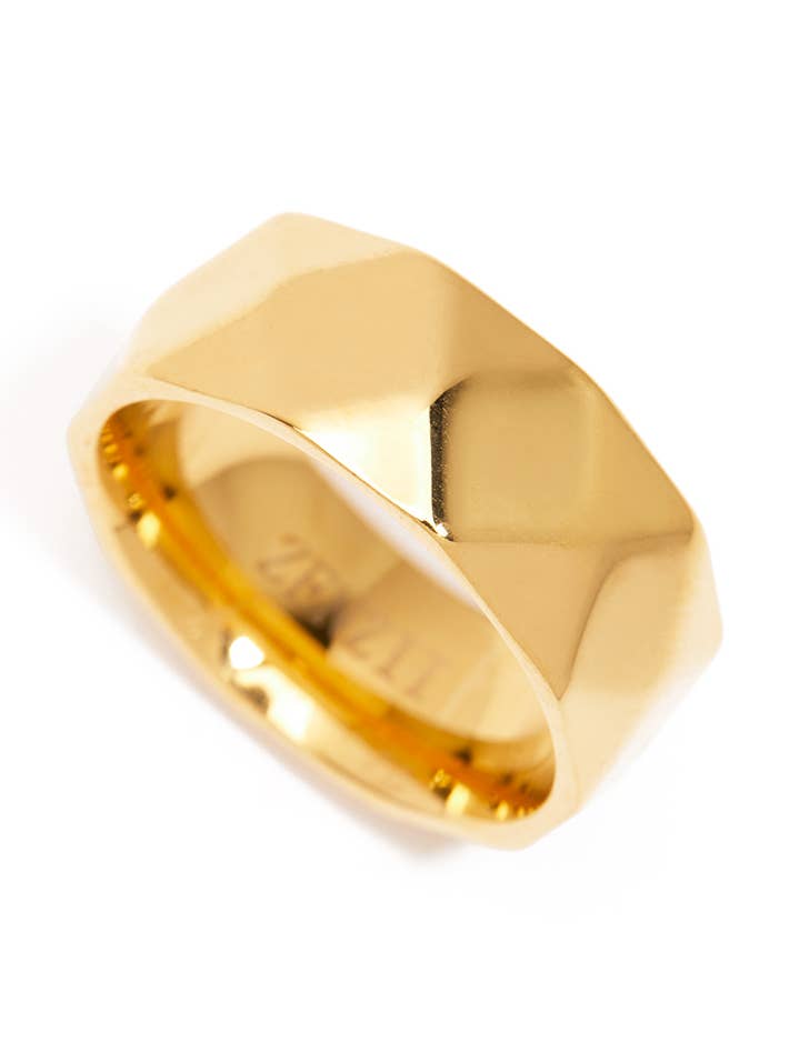 Prism Camp Ring for wholesale by ZENZII Jewelry