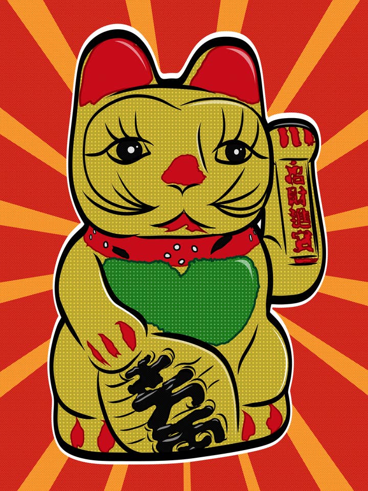 Funky Kitty for wholesale by Paint It Off