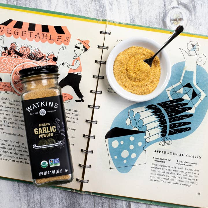 The Watkins Co. - Wholesale Dried Spice - Organic Garlic Powder, 3.1 oz4