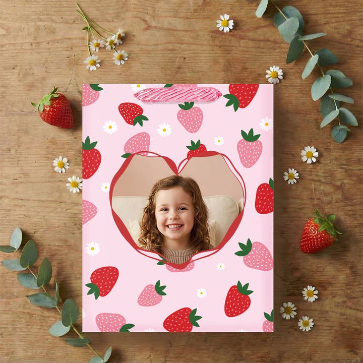 Sacs cadeaux photo personnalisés – Saint-Valentin & anniversaire bébé-1 paquet pour la vente par Wrapaholic Gifts & Packing Company