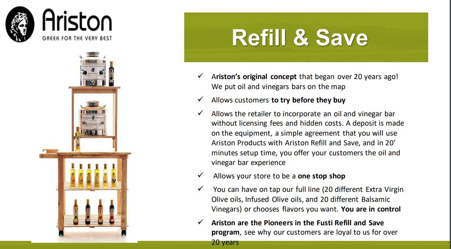 Ariston Specialties - Wholesale Azijn - Ariston Bulk Ariston Traditionele Balsamico (1 GAL) 3,78 LT7