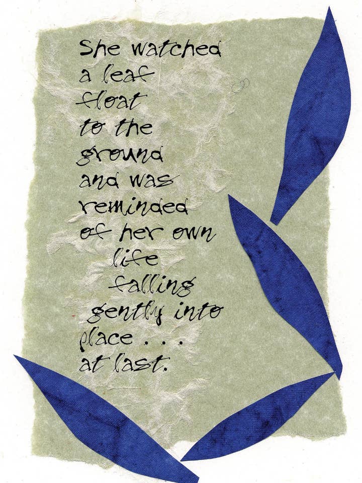 Leaf - Carte de voeux pour la vente par Ampersand Cards