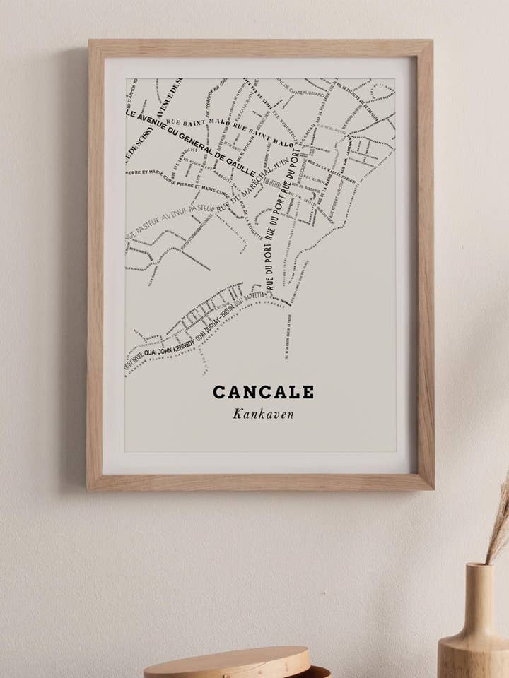 Affiche Le Bon Plan - Cancale Crème pour la vente par Zébu