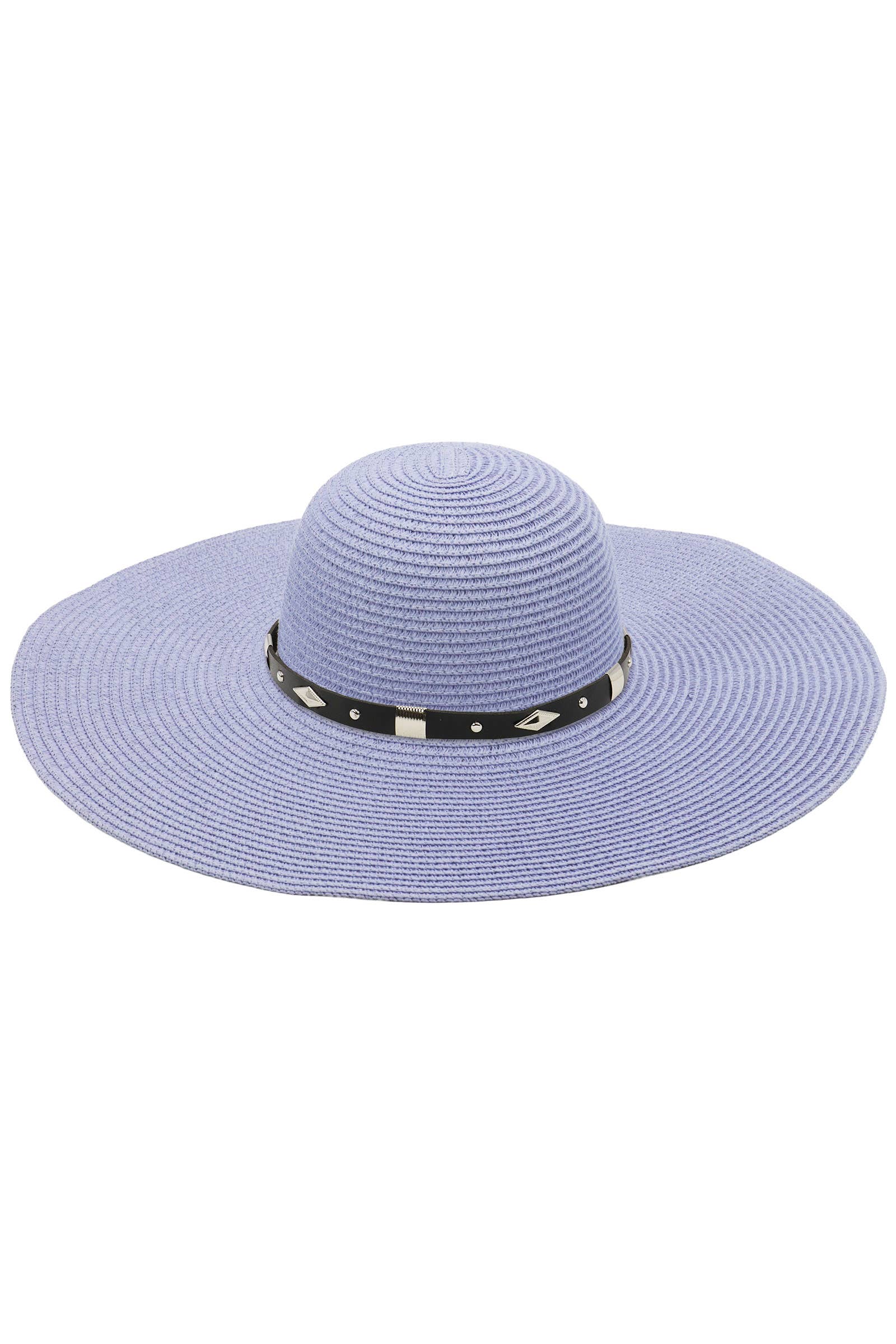 Cap Zone – wholesale Stråhatt – Dam – Diamant Concho Bälte Floppy Stråsolhatt9