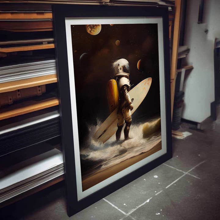 Dikhotomy - Wholesale Art Print - Mi día de surf espacial impresión artística1