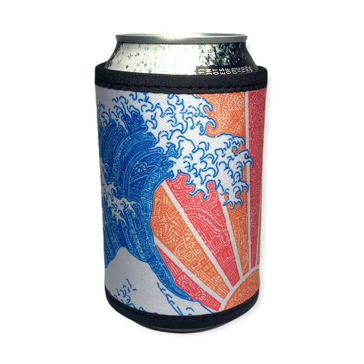 Coozie - Off California (rouge/orange) pour la vente par Viz Art Ink