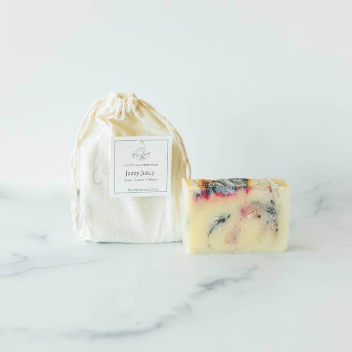 Caron & Co Bath and Body – wholesale Bar Soap – Jazzy Jazzy Soap ~ Slice4