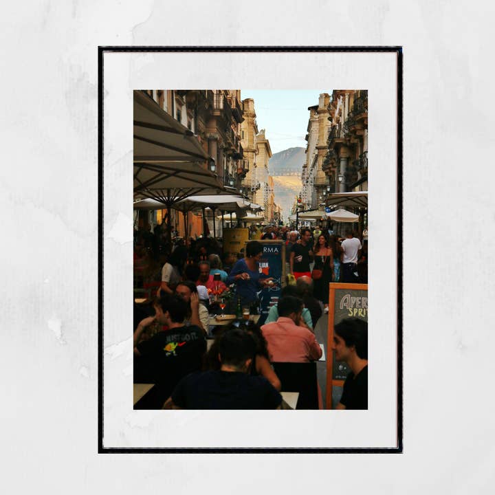 Stampa fotografica Via Maqueda Palermo per la vendita all'ingrosso da parte di Mo & Paul Photography